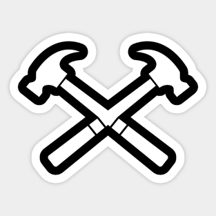 Carpenter Hammer Sticker